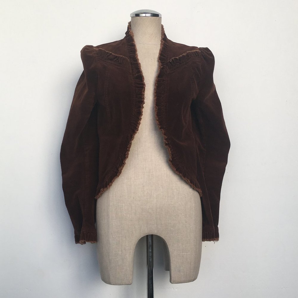 Bebe Corduroy Crop Jacket